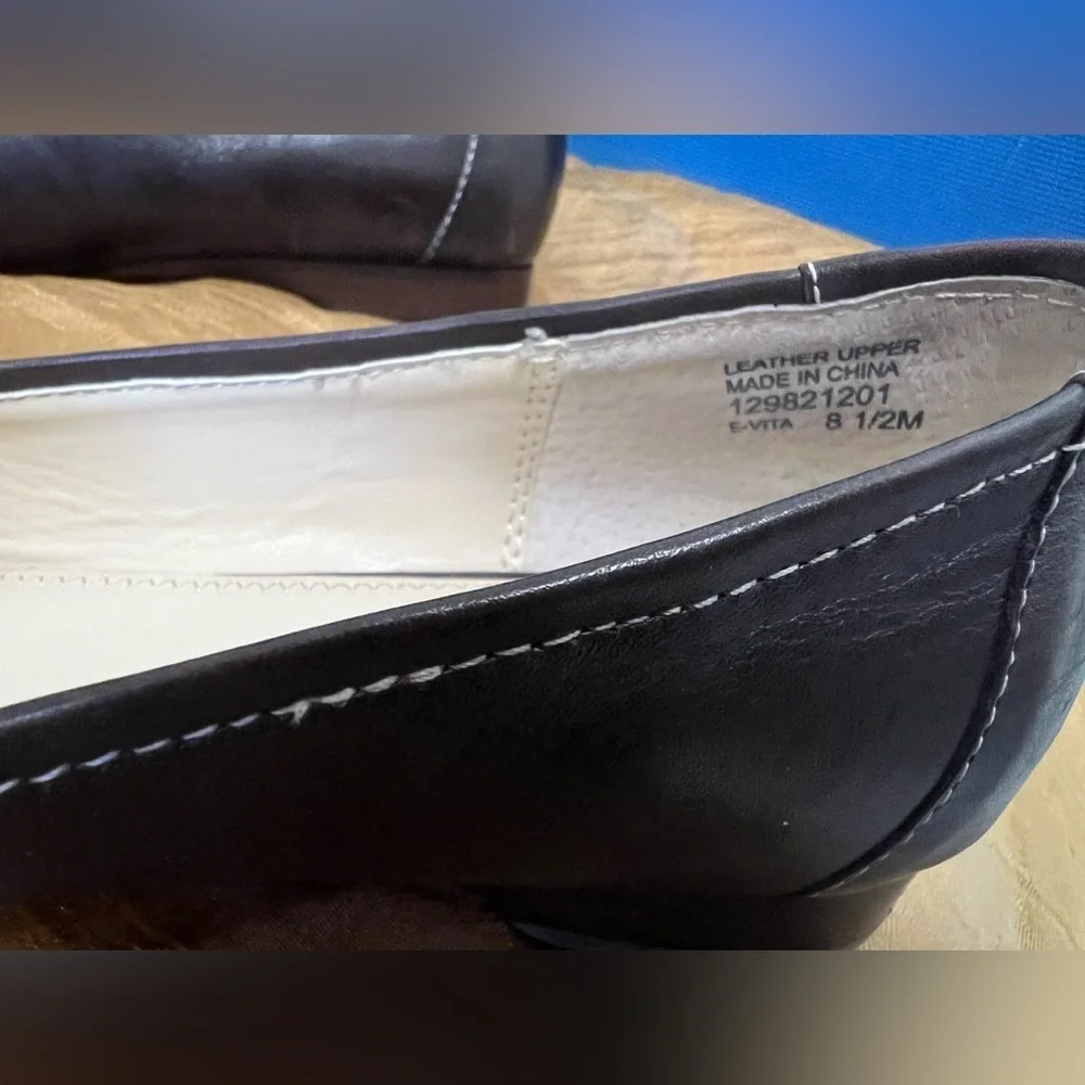 Etienne Aigner tassel loafer shoes, brown 8.5 - Picture 3 of 7